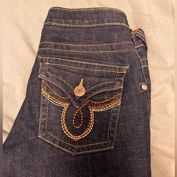 Urban behaviour Denim flared low rise jeans, size 25, - Picture 5 of 7